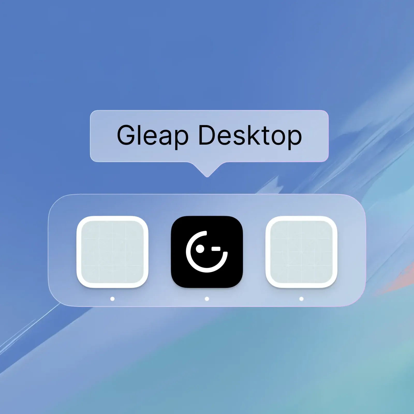 Gleap dashboard and customer widget preview.