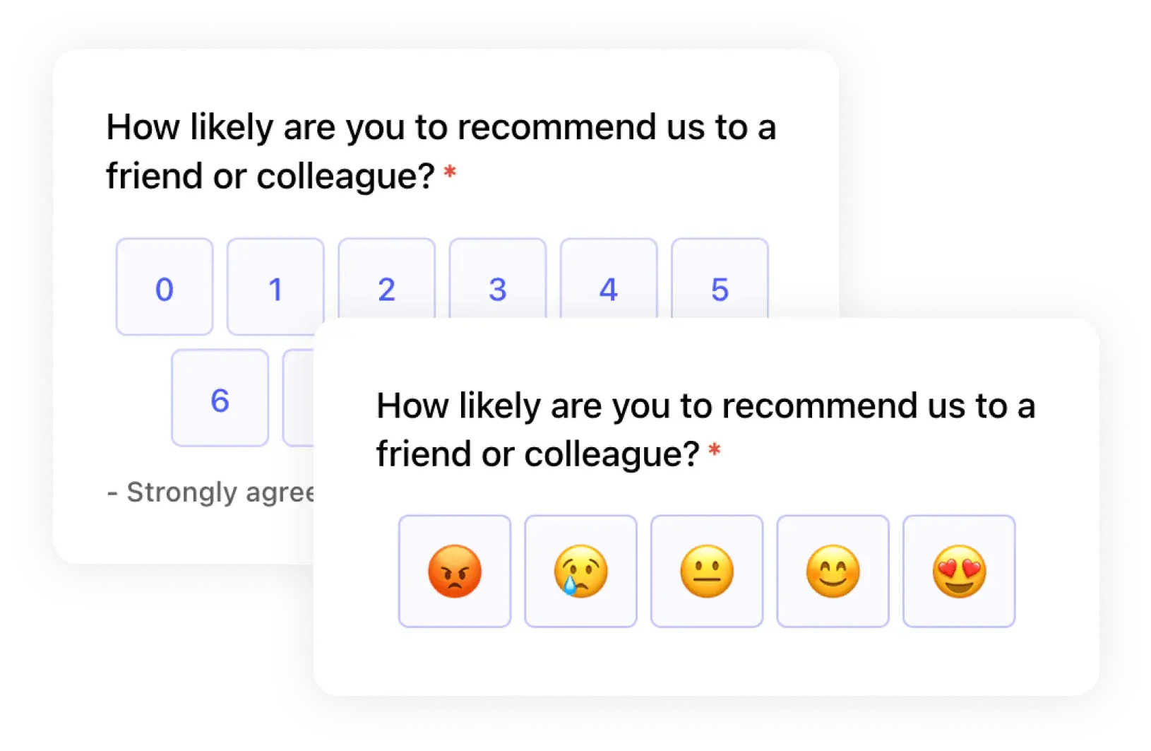 A post-tour Kai PM survey asking if the tour was helpful.