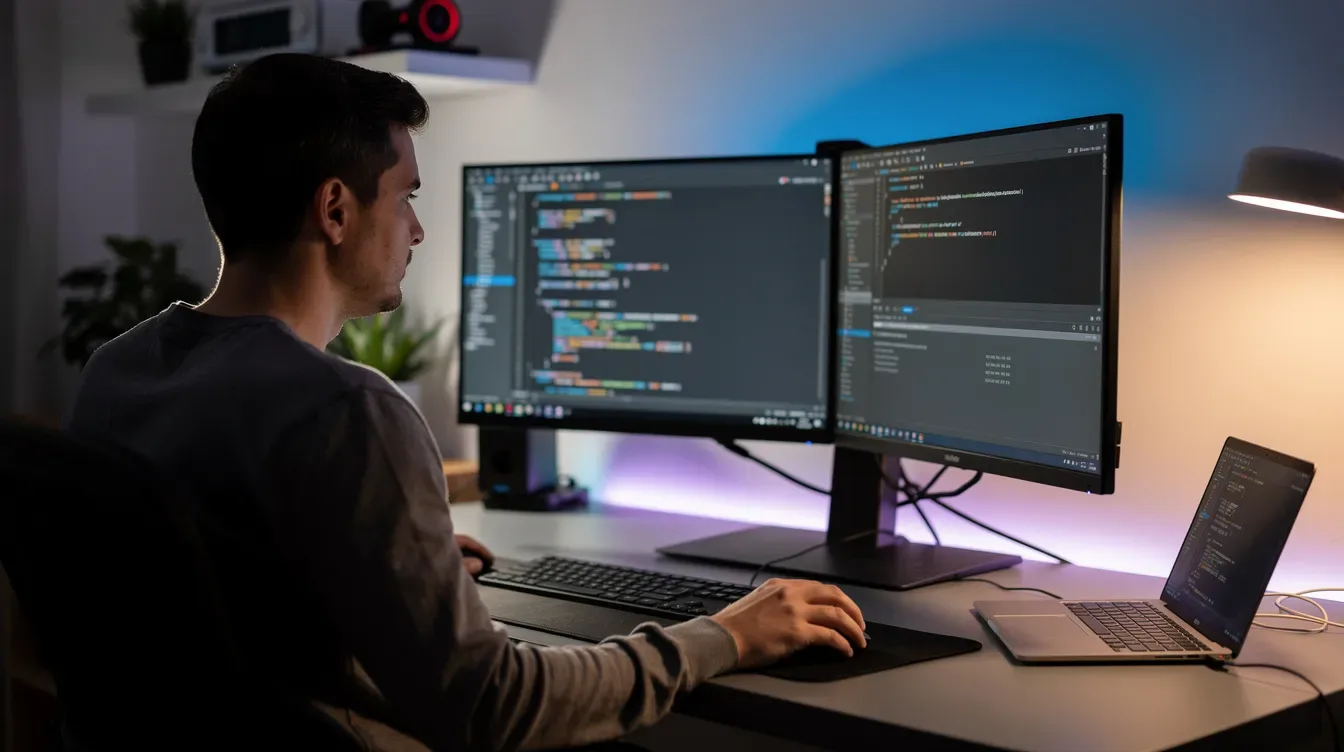 software developer using interactive artificial... Artificial Intelligence for Developers: From AI Coding Tools to Self ...